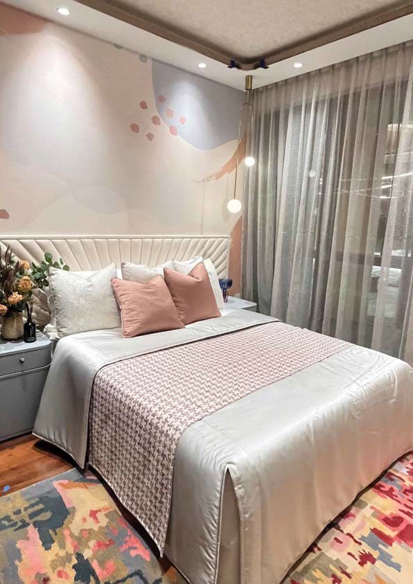 Photo of a show unit bedroom